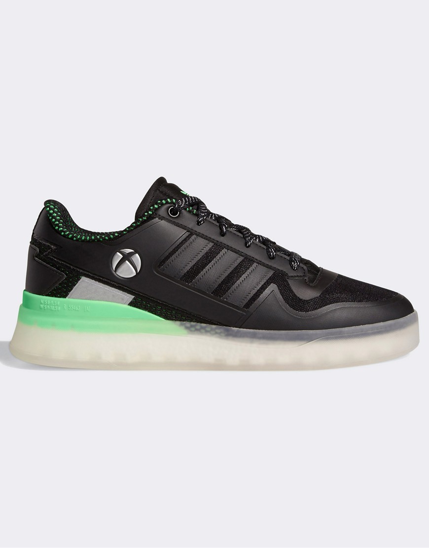 adidas Originals Xbox Forum Tech Boost X sneakers in black