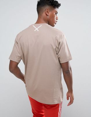 adidas Originals XbyO Crew T-Shirt In Beige CF1129 | ASOS