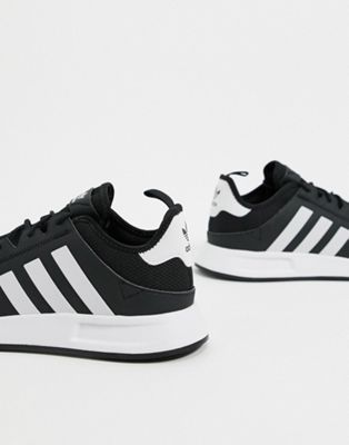 adidas black & white x_plr trainers