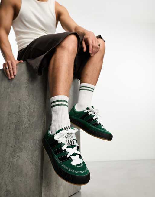 adidas Originals YNUK Adimatic sneakers in green