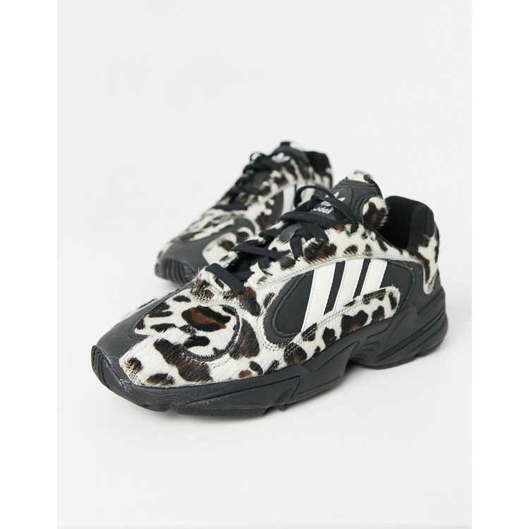 adidas Originals Yung 1 Sneaker mit Leopardenfellmuster ASOS