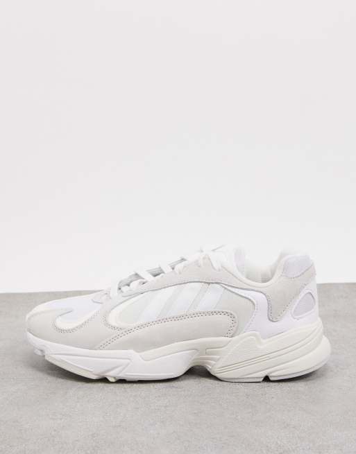 Adidas originals white shop yung 1 sneakers