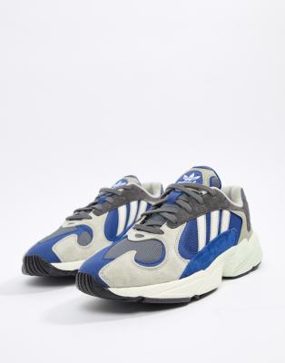 mens grey adidas yung 1 og