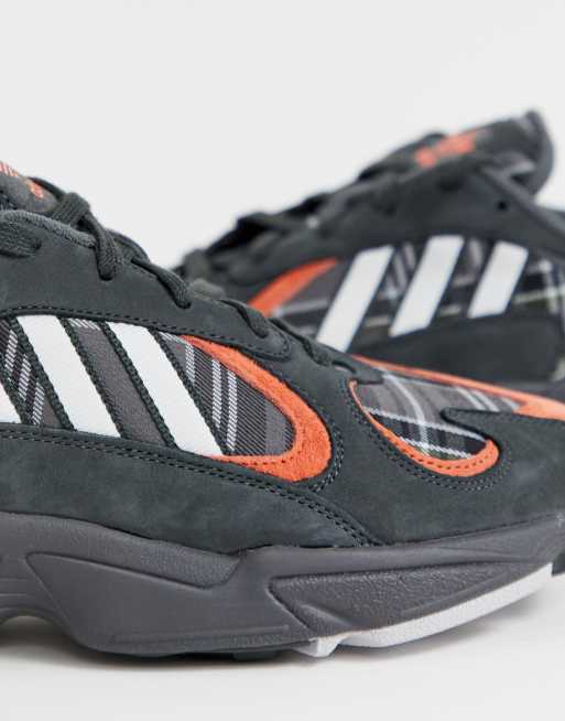 adidas Originals Yung 1 Sneakers met Schotse ruit EF3967 ASOS