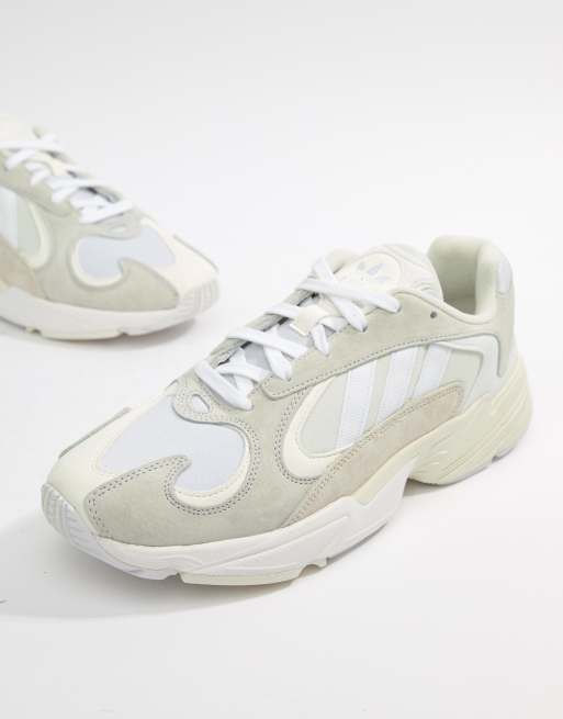 Adidas originals off white cheap suede yung 1 og trainers