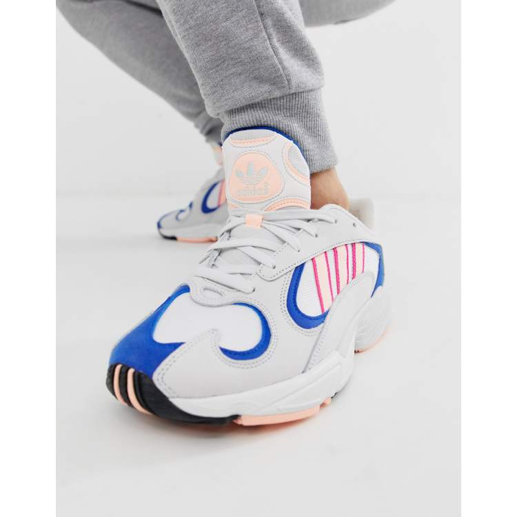 adidas originals Yung 1 trainers in white