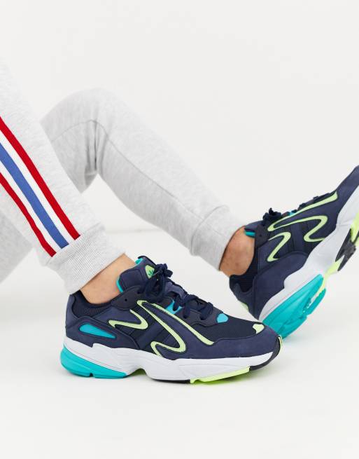 Adidas Originals Yung 96 Chasm In Navy Asos