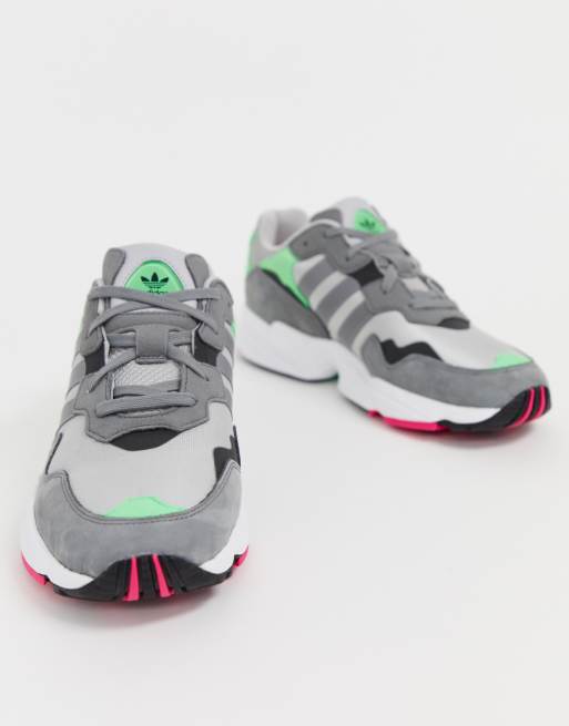 adidas Originals Yung 96 Damen Sneaker Grau adidas Originals Yung 96 Damen Sneaker Grau