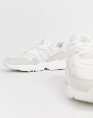 adidas white trainers asos