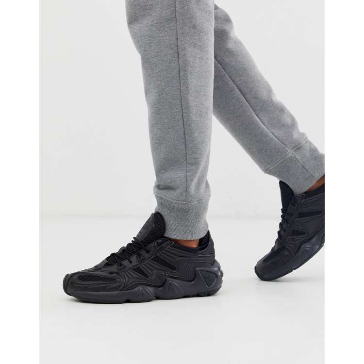 Adidas originals yung cheap all black trainers