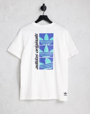 T-shirts et débardeurs adidas Originals - Yung Z - T-shirt à imprimé au dos - Blanc