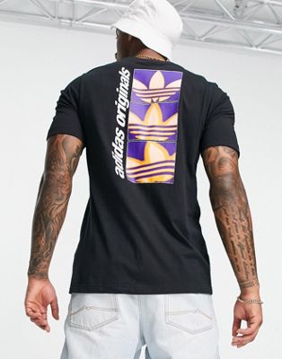 Homme adidas Originals - Yung Z - T-shirt imprimé au dos - Noir