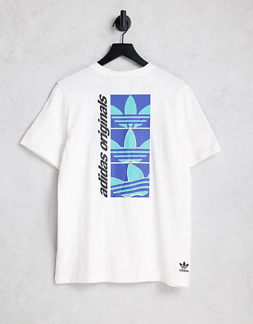adidas Originals Yung Z T-shirt in white with back print | ASOS