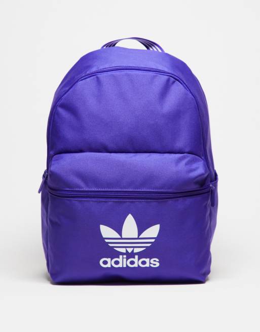adidas Originals - Zaino blu con trifoglio