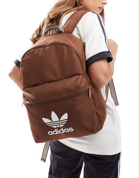 adidas Originals - Zaino marrone con trifoglio - view 1