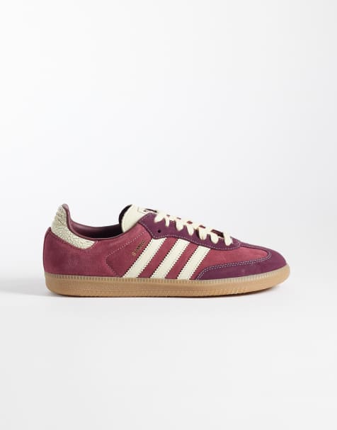 adidas Originals - Zapatillas Samba OG en granate y crema craquelado - view 1