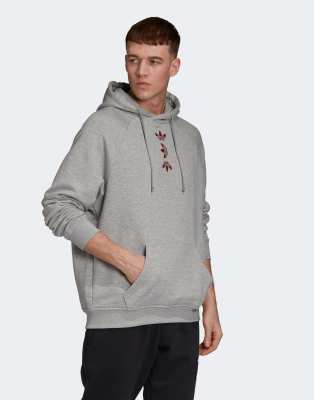 adidas felpa grigia