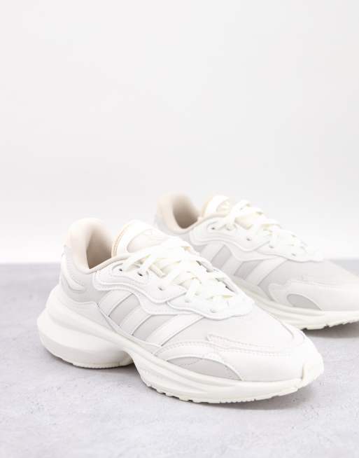 Adidas off white store trainers