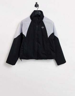 Adidas originals Zip through jacket in black