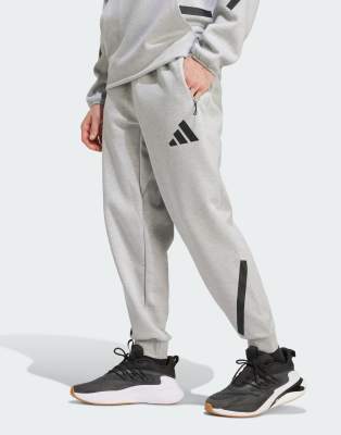 adidas Originals – Z.N.E. – Hochwertige Trainingshose in Grau - view 1