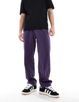 adidas Originals - Z.N.E. - Pantalon à ourlets ouverts - Prune aurora-Violet