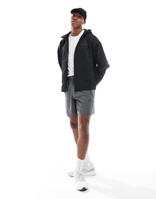 adidas Originals - Z.N.E. - Sort træningsjakke med lynlås og hætte, 2 af 4