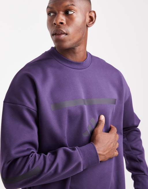 adidas Originals sweatshirt in aurora plum ASOS