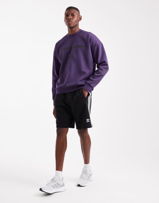 ウェア user_aa86e079 adidas Originals z.n.e. sweatshirt in aurora plum | ASOS