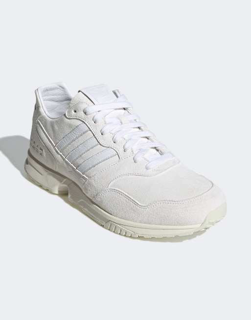 adidas Originals ZX 1000 sneakers in triple white ASOS