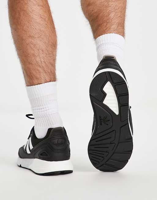adidas Originals ZX 1K Boost 2.0 sneakers in black and white adidas Originals ZX 1K Boost 2.0 sneakers in black and white