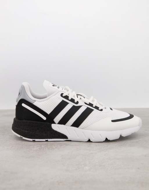 adidas Originals - ZX 1K Boost - Sneakers i hvid og sort