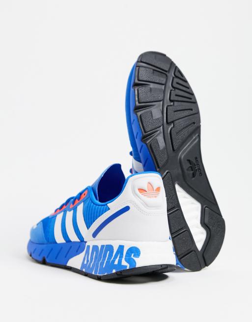 adidas Originals ZX 1K Boost sneakers in blue