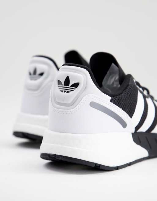adidas Originals ZX 1K Boost Sneakers in pikzwart