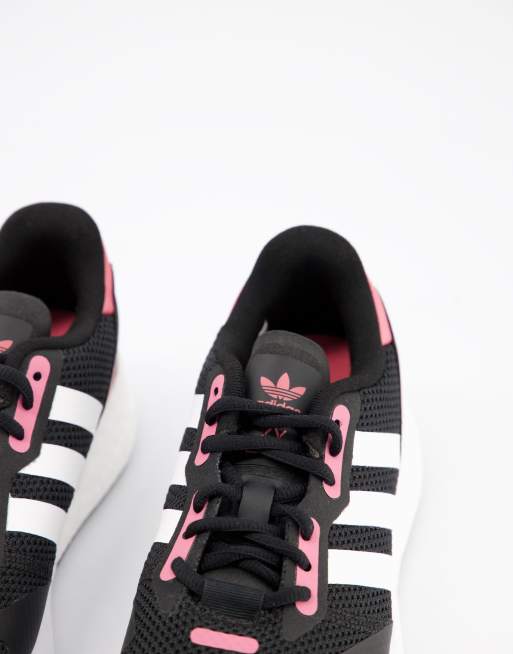 Adidas zx flux nere e rosa hotsell