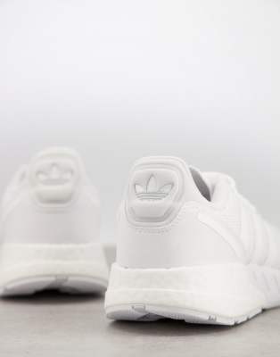 white boost trainers