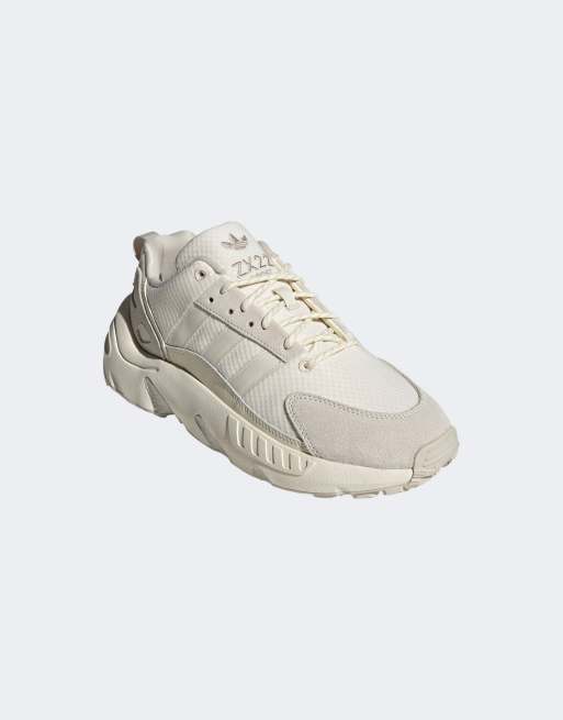 adidas Originals ZX 22 Boost sneakers in cream white |