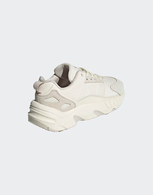 adidas Originals ZX 22 Boost sneakers in cream white | ASOS adidas Originals ZX 22 Boost sneakers in cream white | ASOS