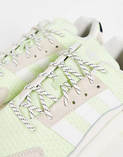 adidas Originals ZX 22 Boost sneakers in green and off white adidas Originals ZX 22 Boost sneakers in green and off white
