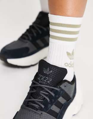 adidas boost black trainers