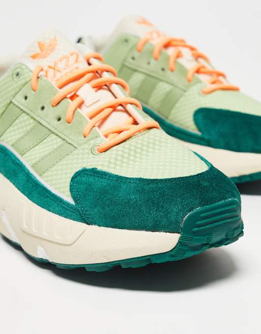 adidas Originals ZX 22 Boost trainers in green