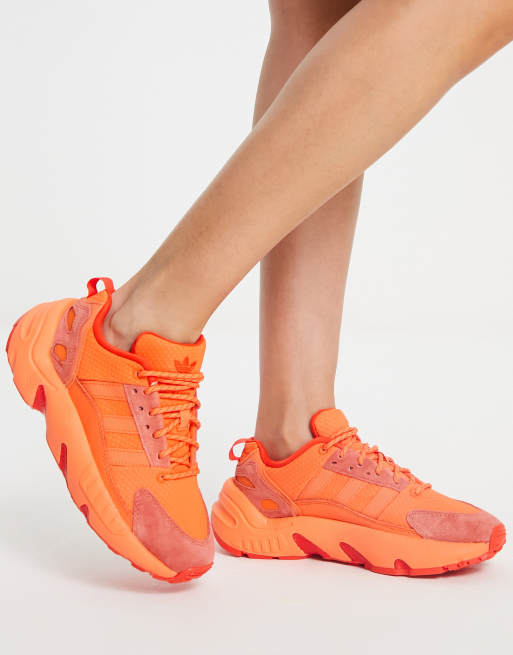 Adidas boost outlet orange