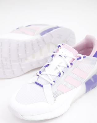 adidas zx 2k boost white purple