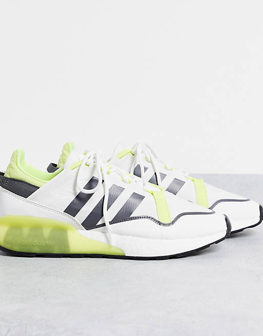 adidas Originals ZX 2K Boost Pure trainers in yellow