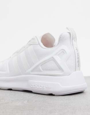 adidas white flux