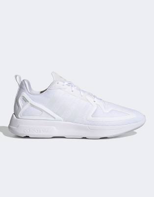 white flux trainers