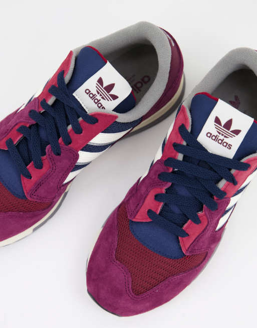 Adidas zx 2024 550 femme bordeaux