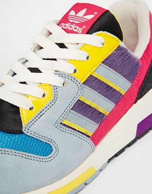 colourful adidas trainers