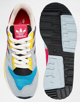 adidas multi coloured trainers
