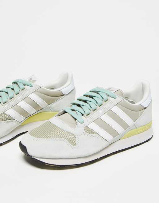 adidas Originals - ZX 500 - Mintfarvede og grå sneakers