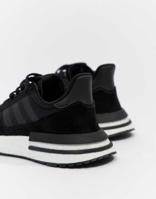 Adidas originals zx 500 rm sale trainers in black